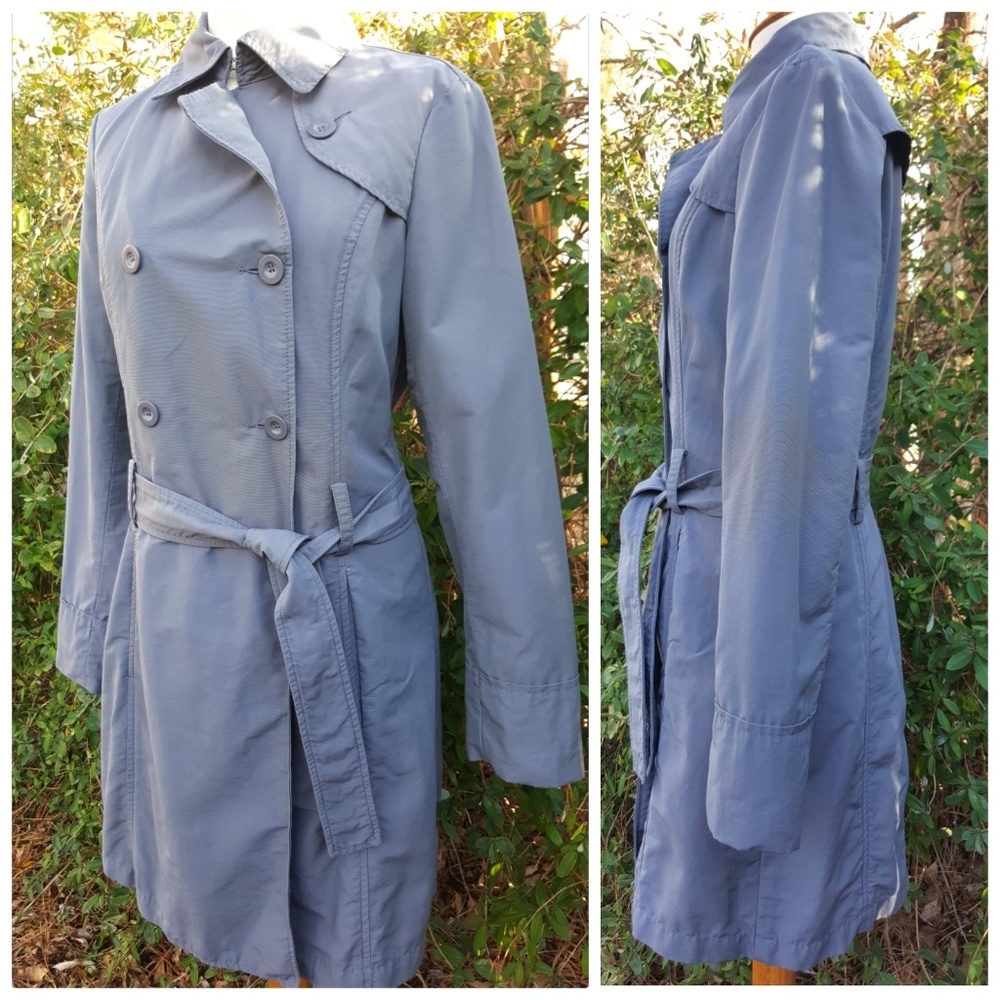 Sisley Gray Trench Coat